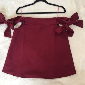 Off the shoulder top